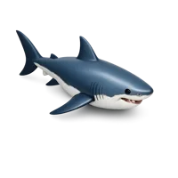 Great White Shark 3D icon