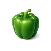 Green Pepper 3D icon
