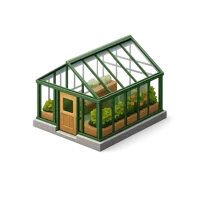 Greenhouse 3D icon