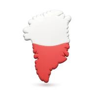 Greenland 3D icon