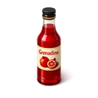 Grenadine Syrup 3D icon