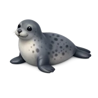 Grey Seal 3D icon