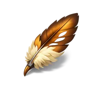 Griffin Feather 3D icon