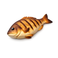 Grilled Fish 3D icon