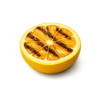 Grilled Lemon 3D icon