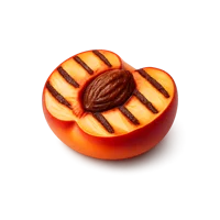 Grilled Peach 3D icon