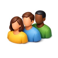 Group 3D icon