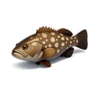 Grouper 3D icon