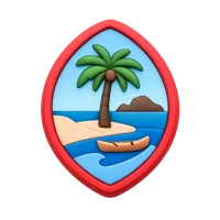 Guam 3D icon