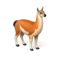 Guanaco 3D icon