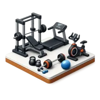 Gym 3D icon