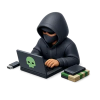 Hacker 3D icon