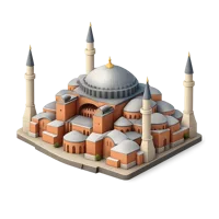 Hagia Sophia 3D icon