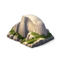 Half Dome 3D icon