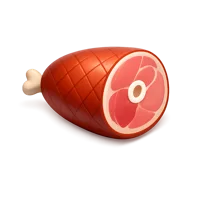 Ham 3D icon