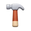 Hammer 3D icon