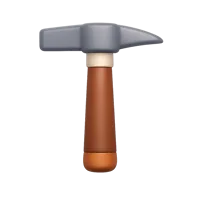 Hammer Pick 3D icon