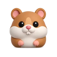 Hamster 3D icon