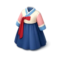 Hanbok 3D icon