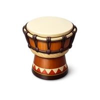Hand Drum 3D icon