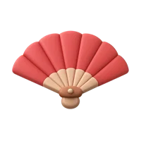Hand Fan 3D icon
