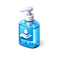 Hand Sanitizer 3D icon