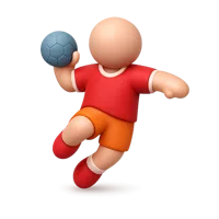 Handball Player 3D icon