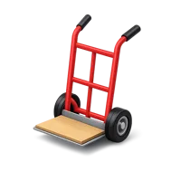 Handcart 3D icon