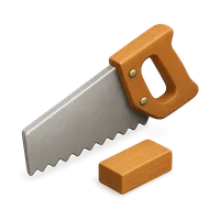 Handsaw 3D icon