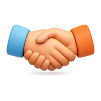 Handshake 3D icon