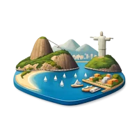 Harbor Of Rio De Janeiro 3D icon