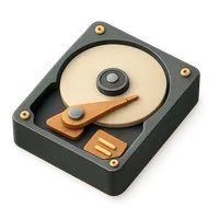 Harddrive 3D icon