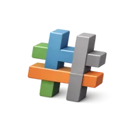 Hashtag 3D icon