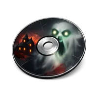 Haunted CD 3D icon