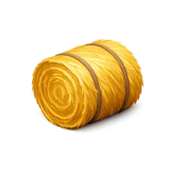 Hay Bale 3D icon