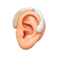 Hearing Aid Ear 3D icon