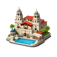 Hearst Castle 3D icon