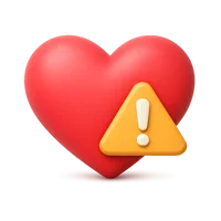 Heart Alert 3D icon