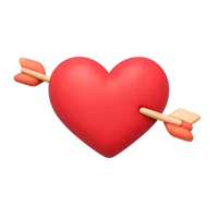 Heart Arrows 3D icon