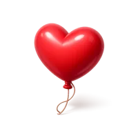 Heart Balloon 3D icon