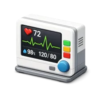 Heart Monitor 3D icon