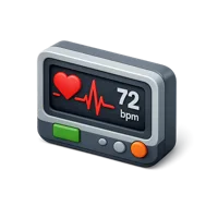 Heart Rate Monitor 3D icon