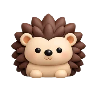 Hedgehog 3D icon