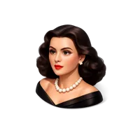 Hedy Lamarr 3D icon