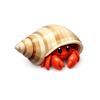 Hermit Crab Shell 3D icon