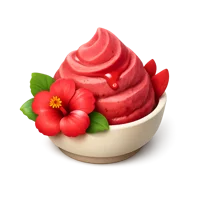 Hibiscus Sorbet 3D icon