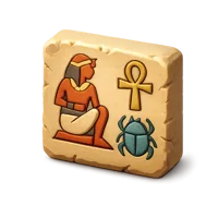 Hieroglyph Stone 3D icon