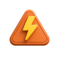 High Voltage 3D icon