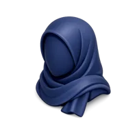 Hijab 3D icon