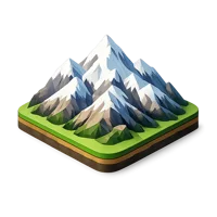 Himalayas 3D icon